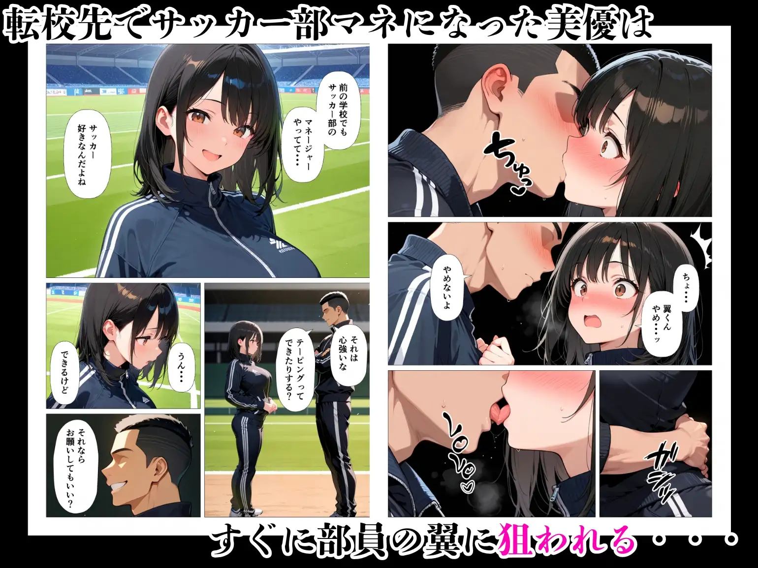 清楚系彼女は寝取られる〜気持ちとは裏腹に体が求めてメス堕ち〜 サンプル画像 3