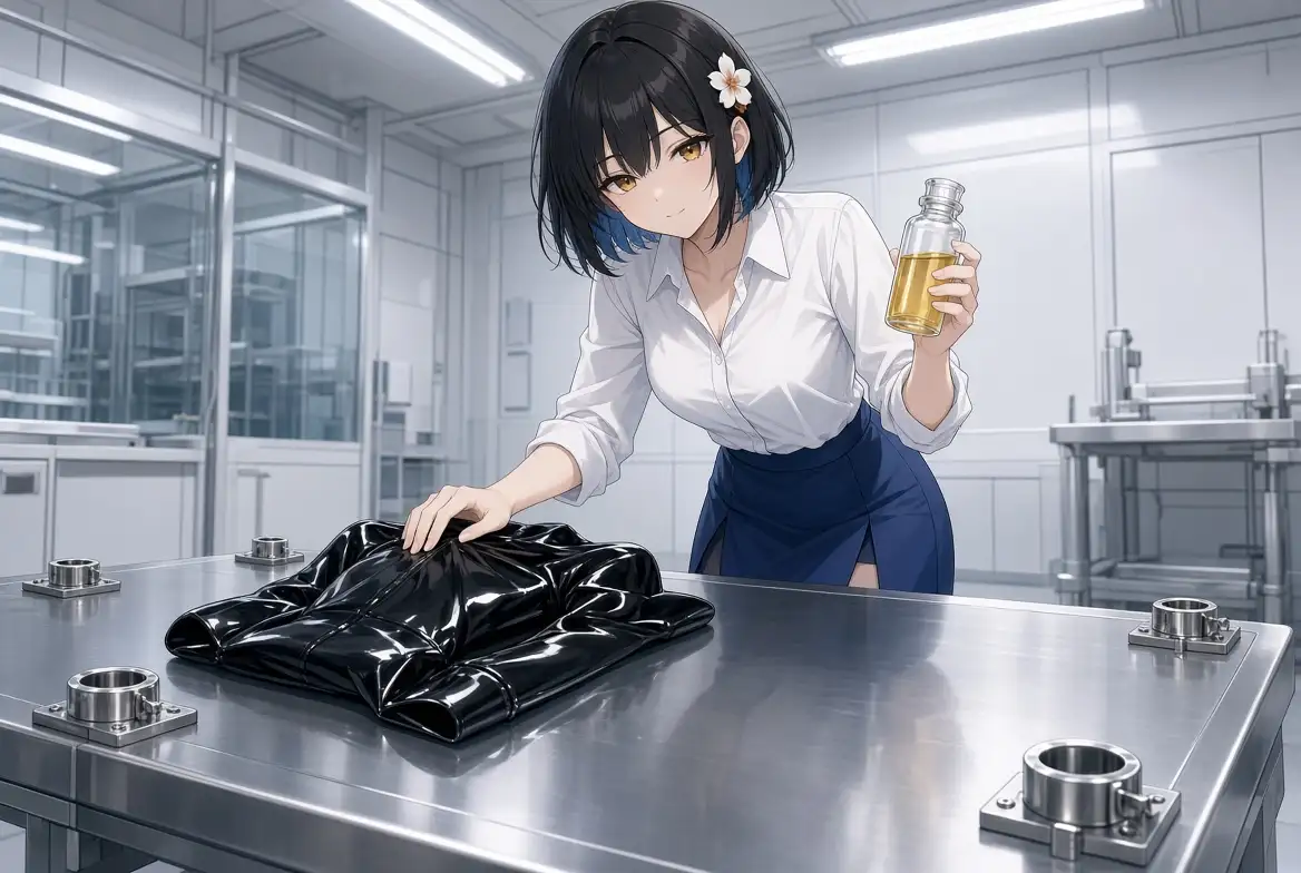 【TSF催眠】ゴムスーツに密閉されて、アンドロイドにイキ狂う〜男の体を封印され、少女型の機体に作り替えられる〜【アンドロイド改造】 サンプル画像 3