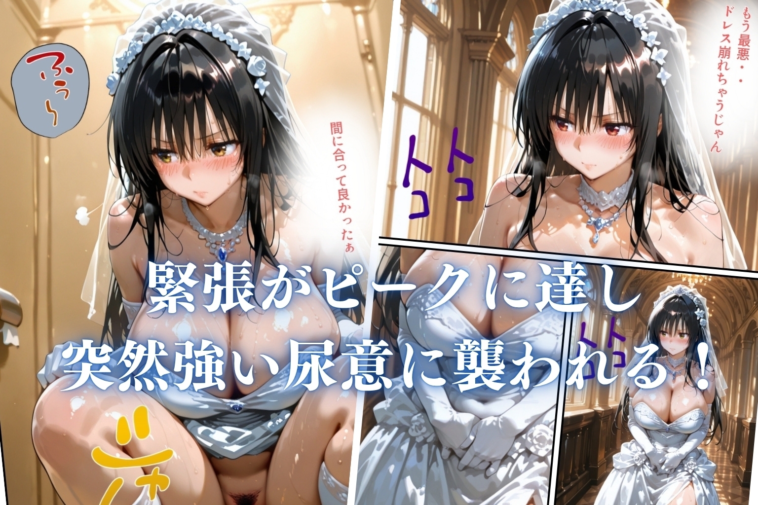 花嫁姿の元カノとこっそりやる 4
