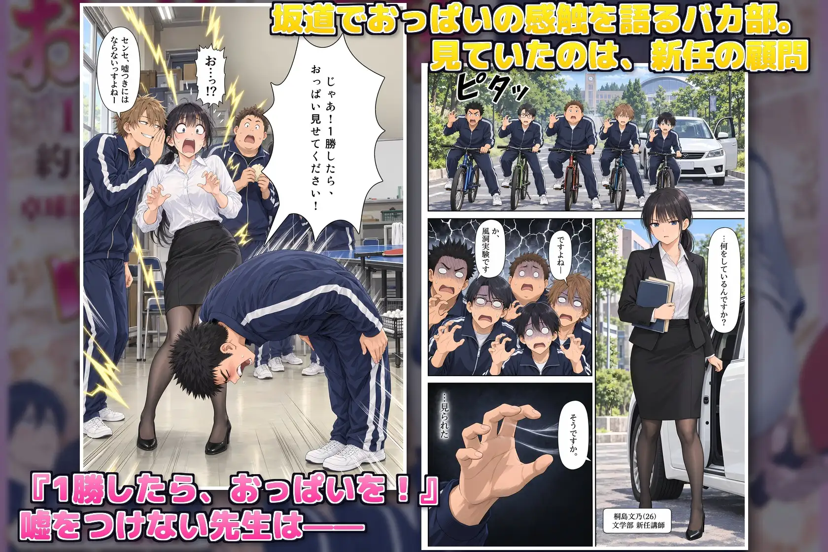 おっぱい卓球 サンプル画像 2