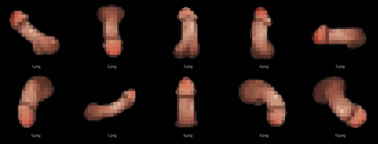 男性器素材2 サンプル画像 3