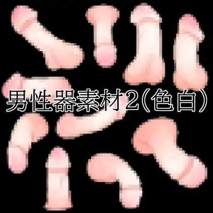 男性器素材2(色白) ジャケット画像