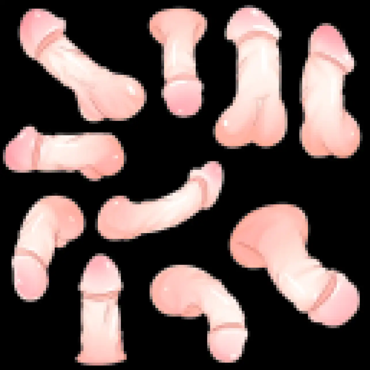 男性器素材2(色白) サンプル画像 2