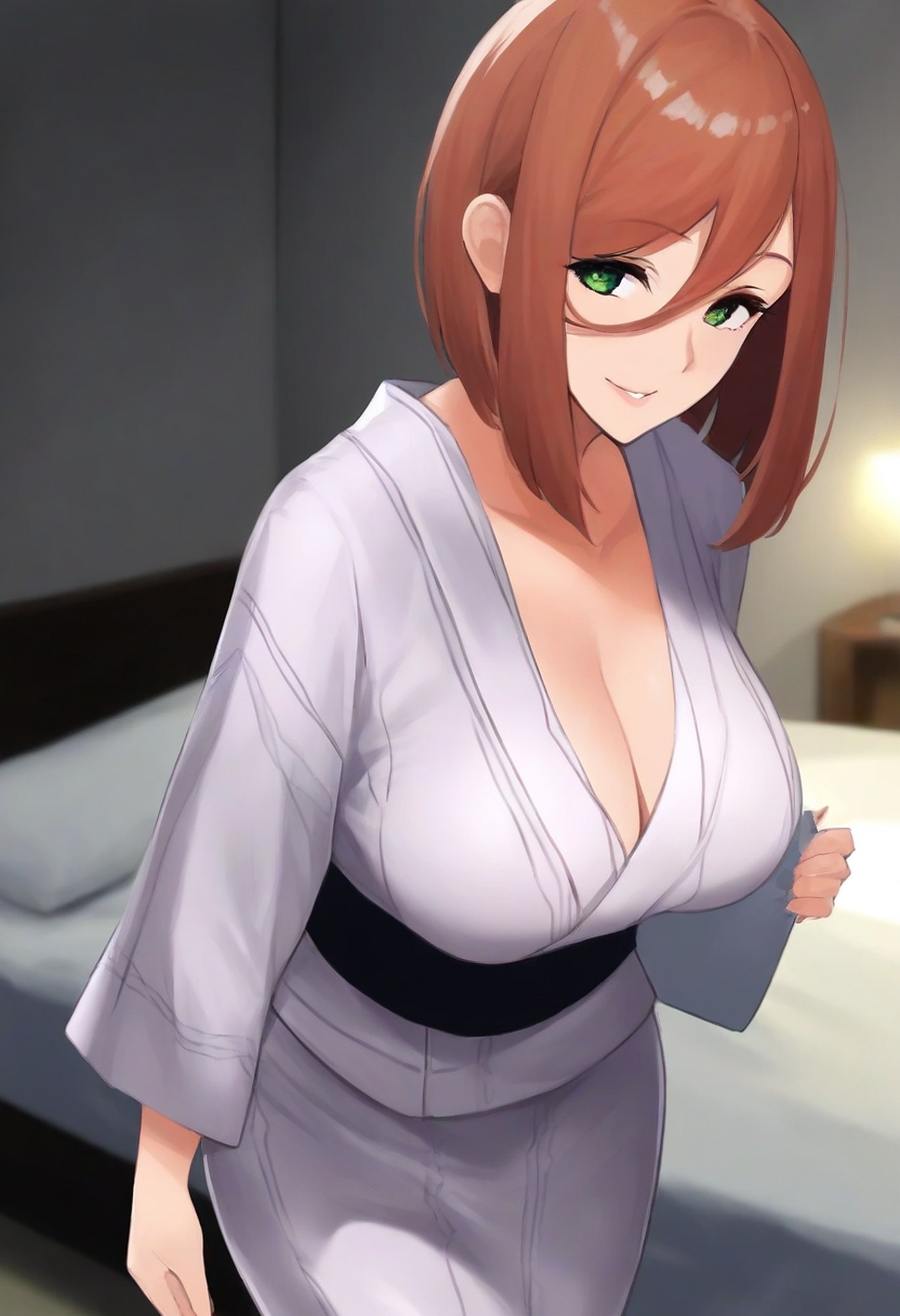 야근 후 사무실에서 폭유 선배 OL 린(27)과 단둘이【CG 312장】 5