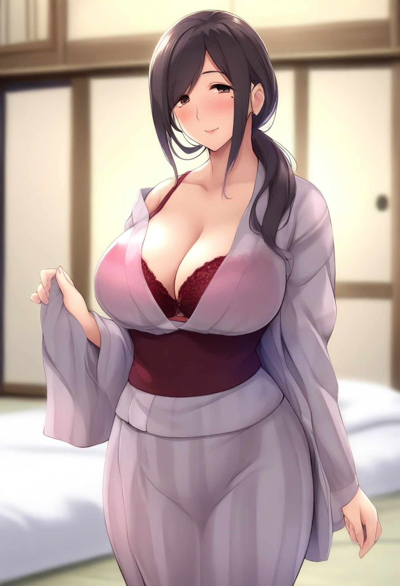 旦那の留守に昼間からディルドで乱れる爆乳人妻・紗代(32)〜キッチン・寝室・お風呂で晒す淫らな素顔〜【CG353枚収録】 7