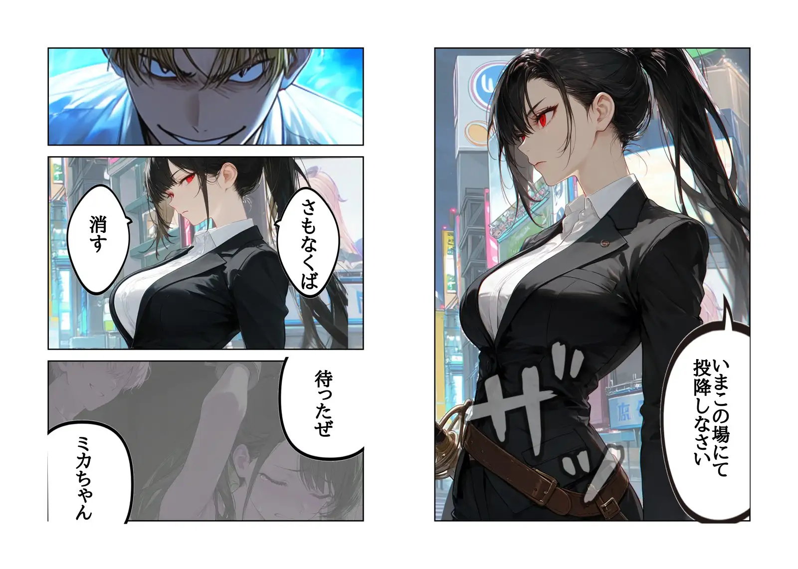 神門ミカの敗北 サンプル画像 2