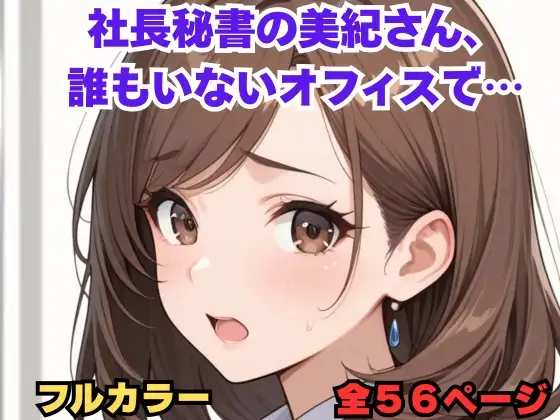 社長秘書の美紀さん、誰もいないオフィスで… ジャケット画像