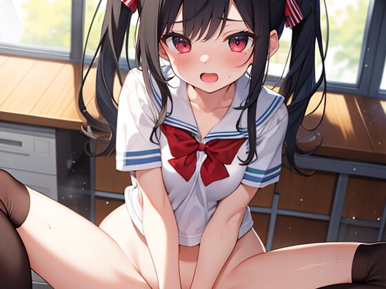 はいてない！制服娘さん
