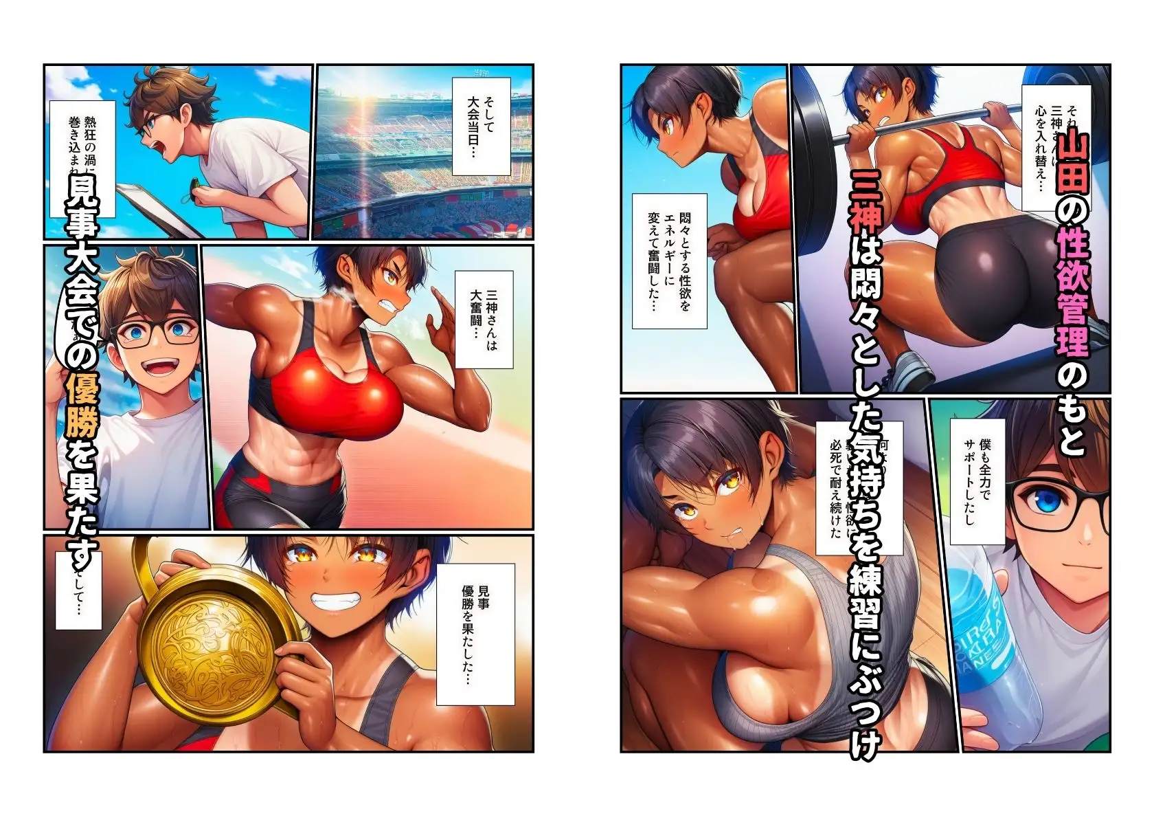 監督の肉便器だった陸上部女子の性欲管理をマネージャーの僕が引き継いだ話 サンプル画像 8