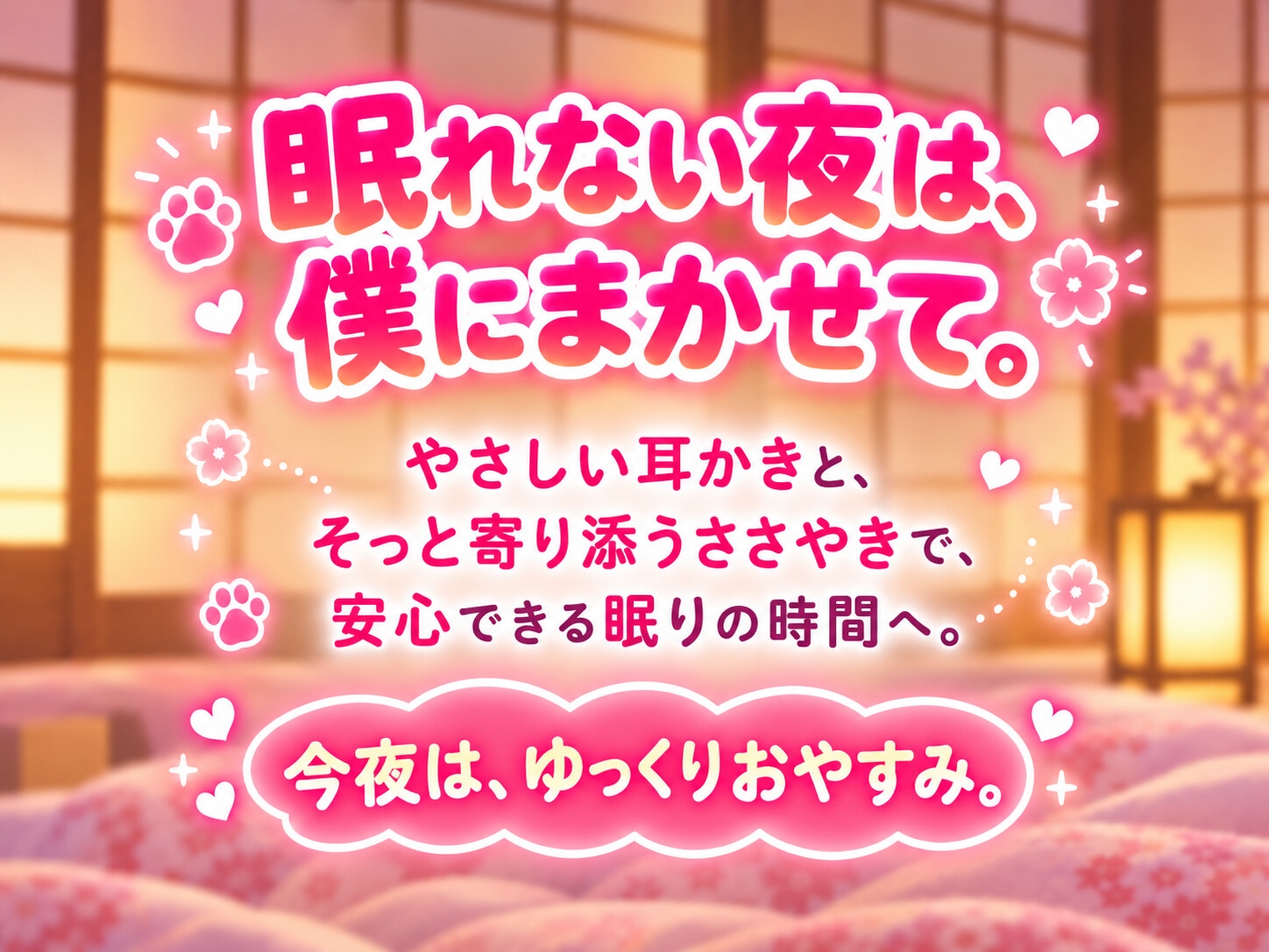 【耳かきASMR・睡眠導入】今日もお疲れさま。僕が優しく耳かきしてあげるね(*´꒳`*)-3画像