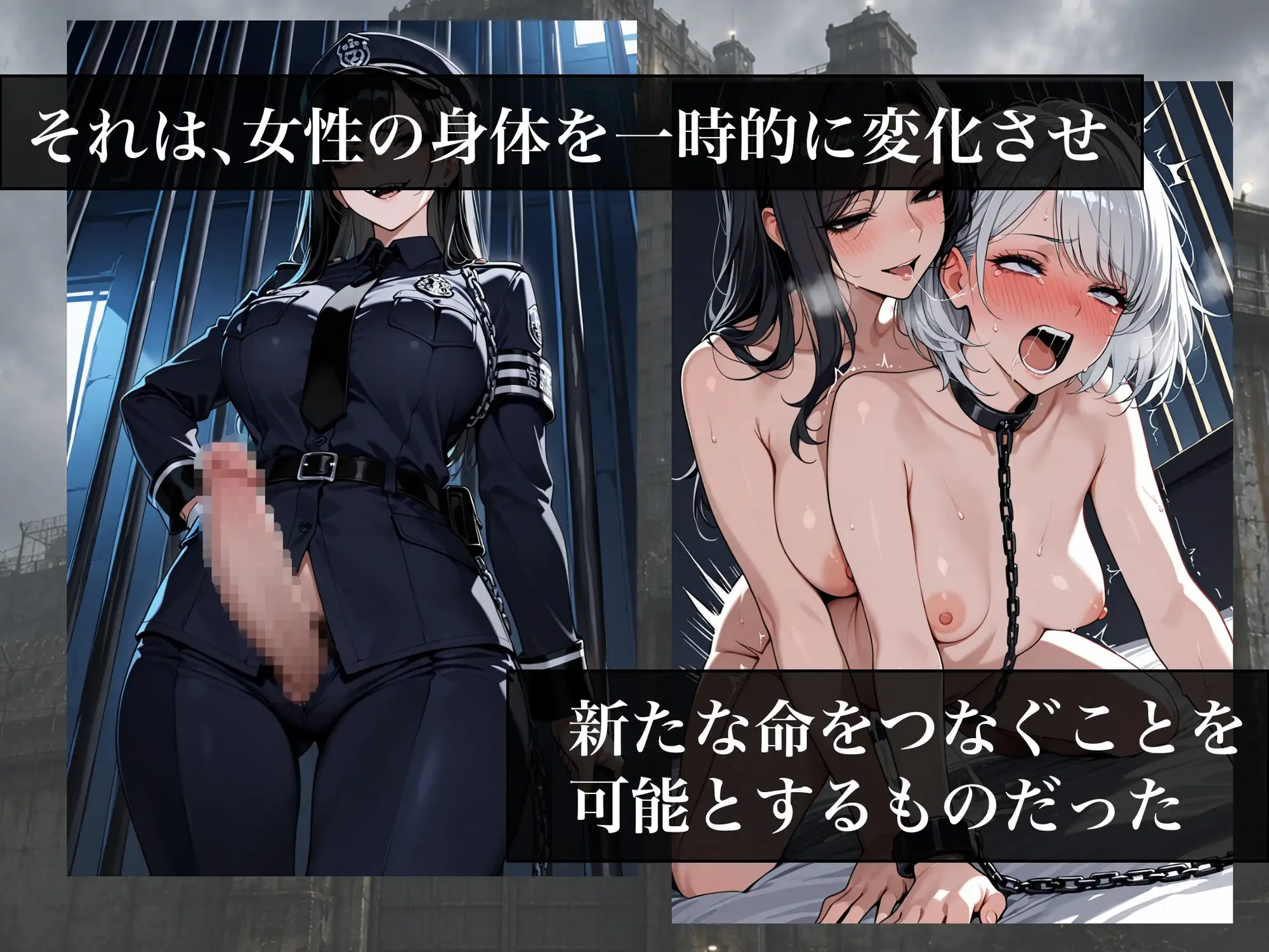 ふたなりサンドイッチ〜監獄編〜 サンプル画像 3