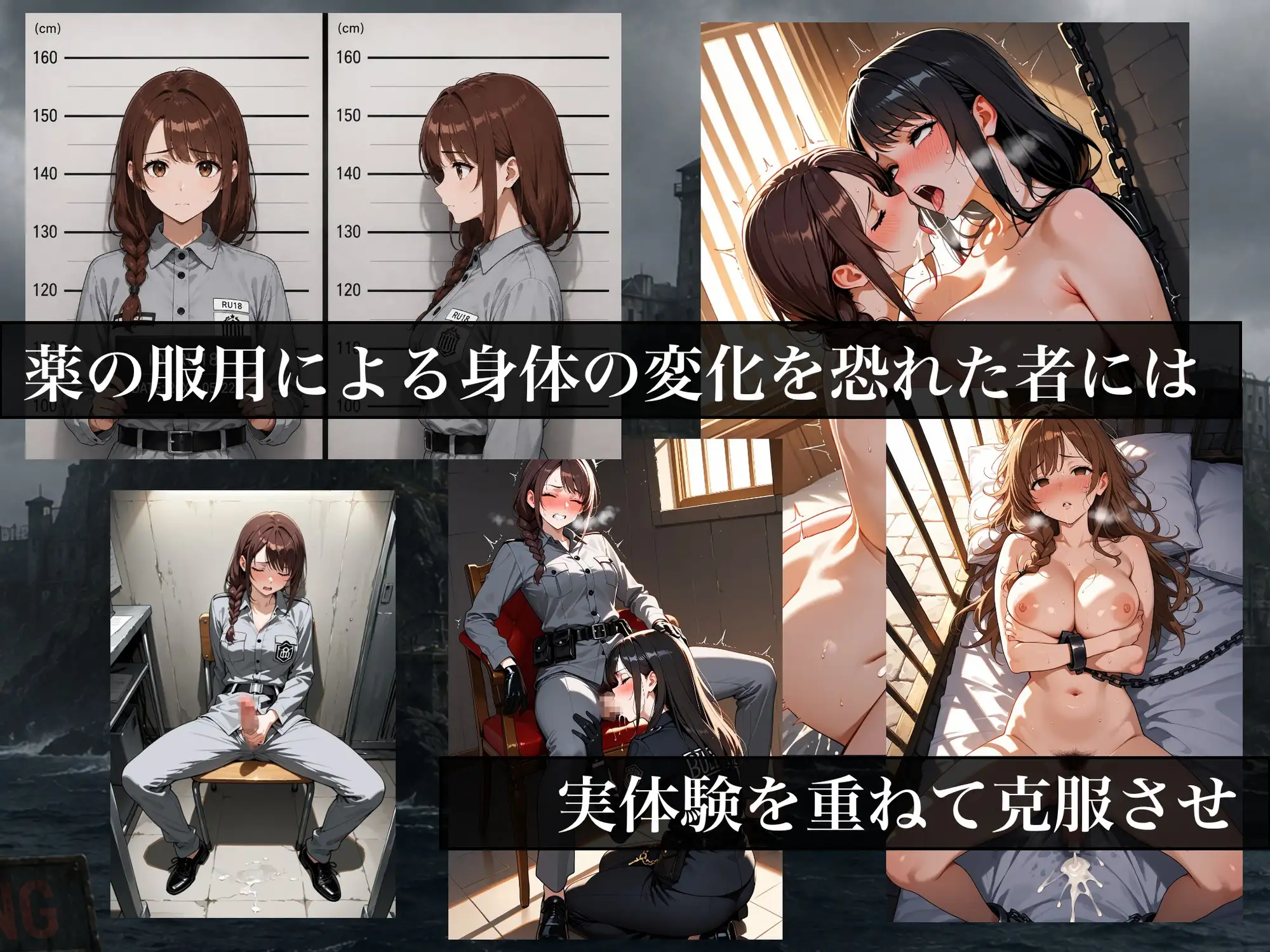 ふたなりサンドイッチ〜監獄編〜 サンプル画像 9