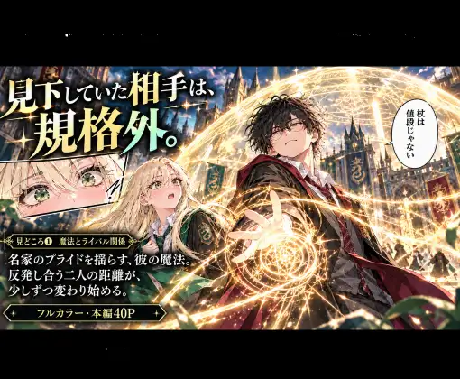 魔法学校で隣のクラスのギャルと付き合う話 サンプル画像 2