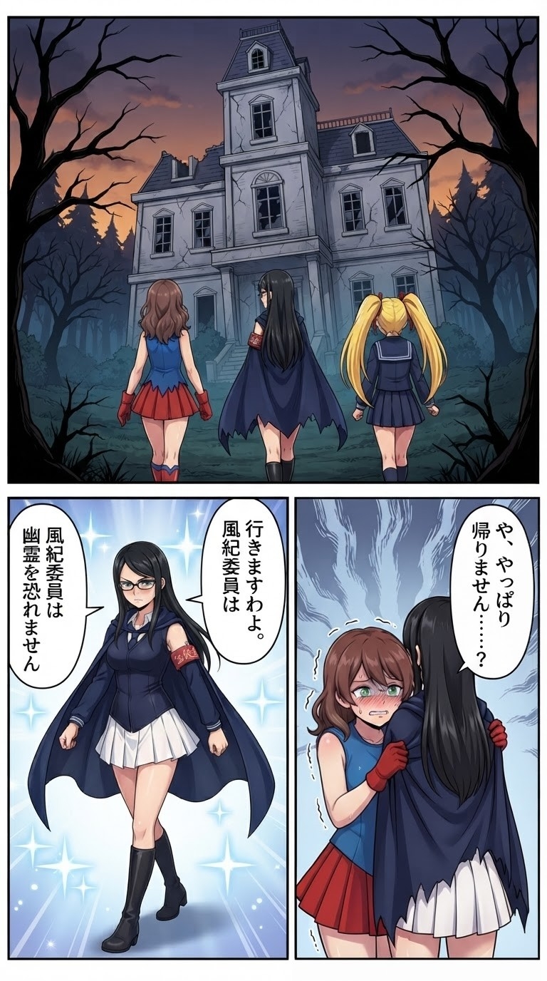 赤マントのアンコは目立ちたくない！ 第4巻 見られたら負け！? ～注目の怪人と短すぎるマント～-3