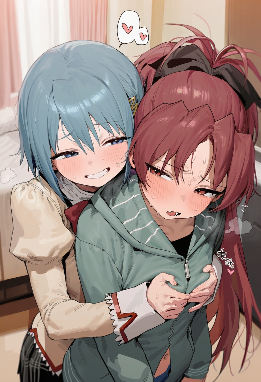 ふたなり魔法少女たちの性欲全開百合えっち 画像6