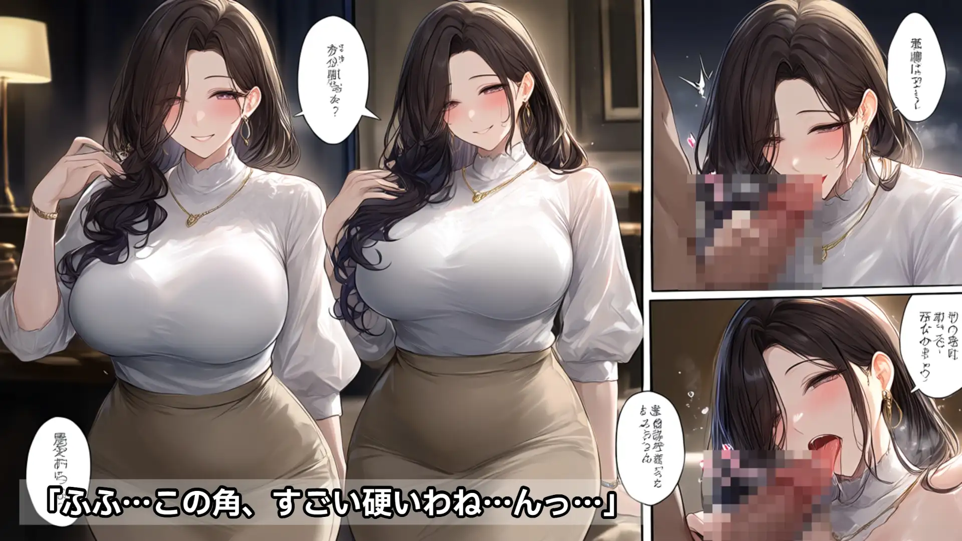 昆虫大好きマチコ先生の柔らかいお尻 サンプル画像 4