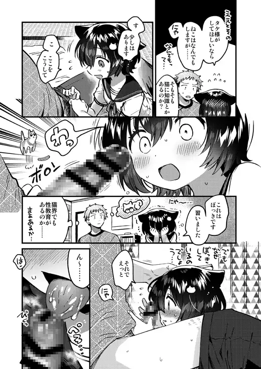 恩返し交尾に来たねこです サンプル3