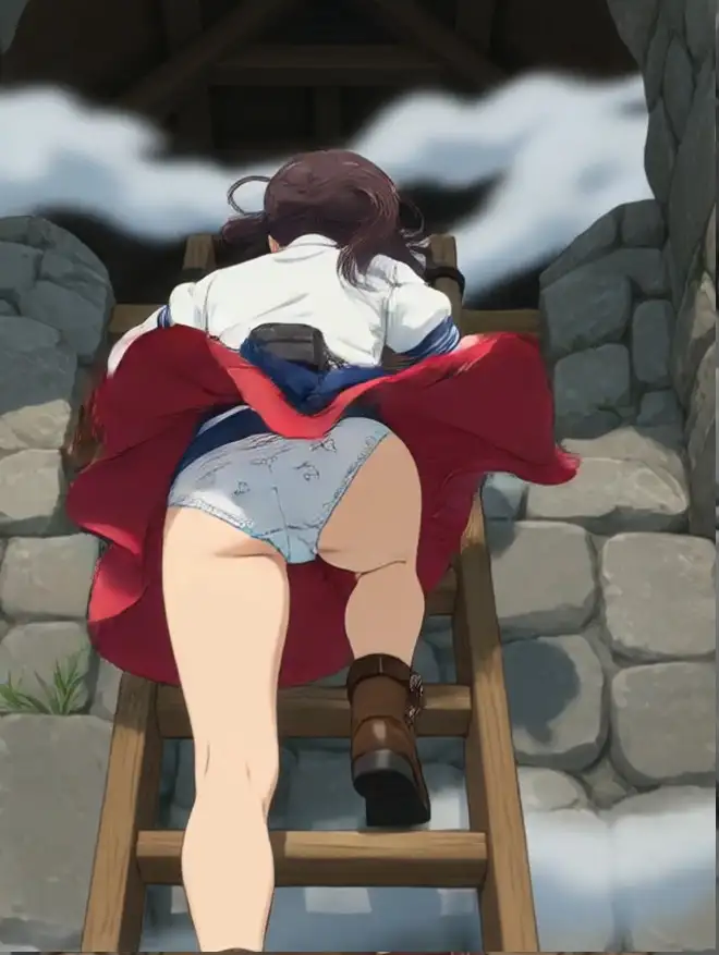パンチラ好きの俺が異世界へ転生したらパンツ見放題だった件1 サンプル画像 4
