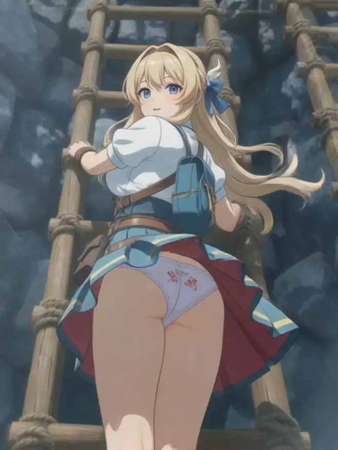 パンチラ好きの俺が異世界へ転生したらパンツ見放題だった件1 サンプル画像 5