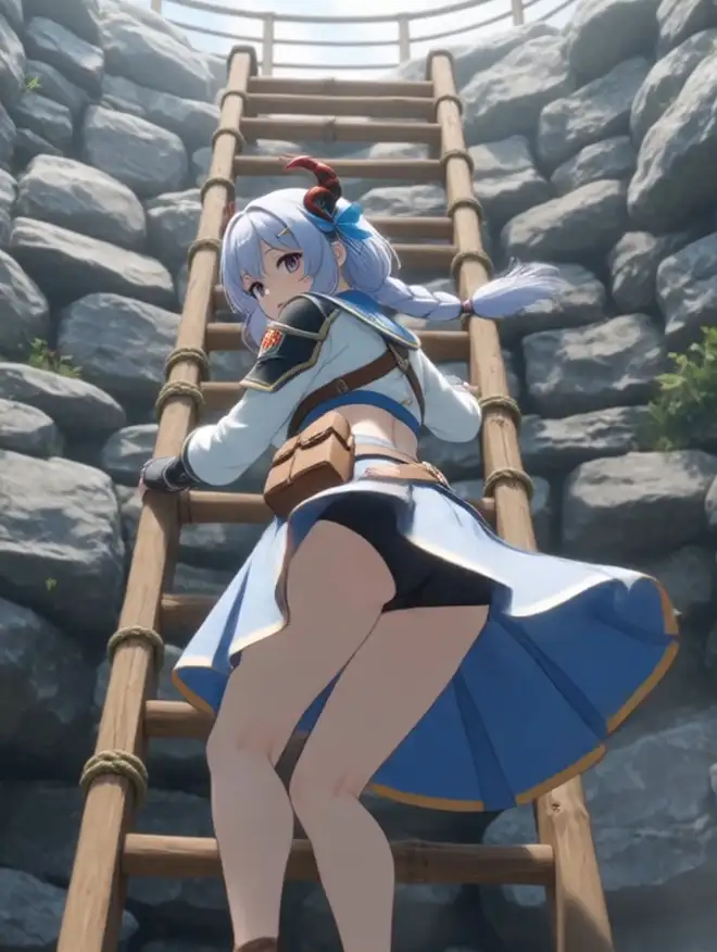 パンチラ好きの俺が異世界へ転生したらパンツ見放題だった件1 サンプル画像 6
