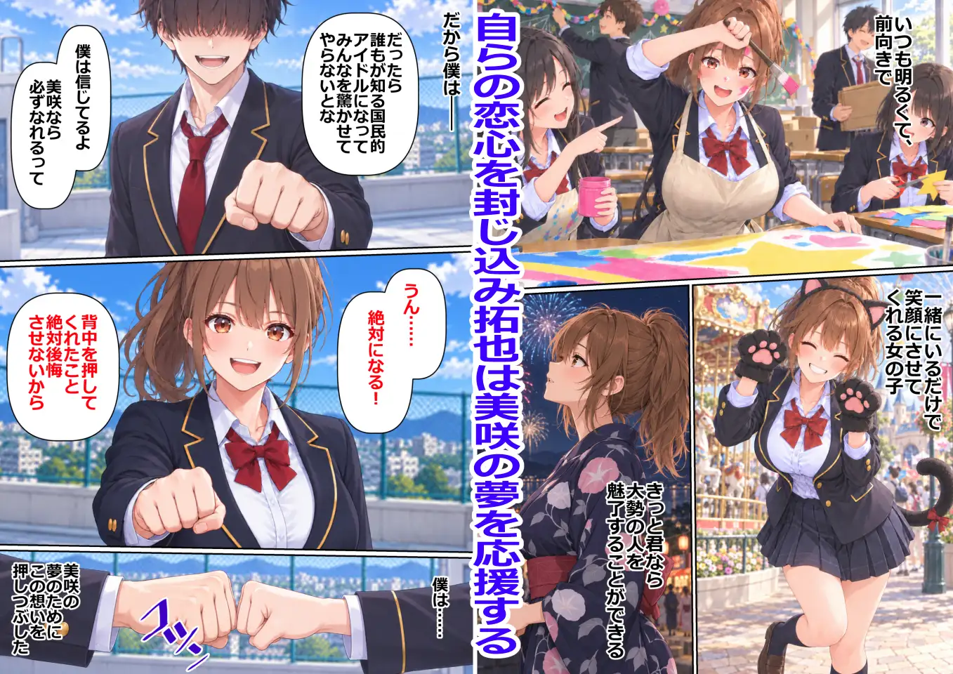 幼馴染がそこそこのアイドルになるまでに払った代償の記録 サンプル画像 2