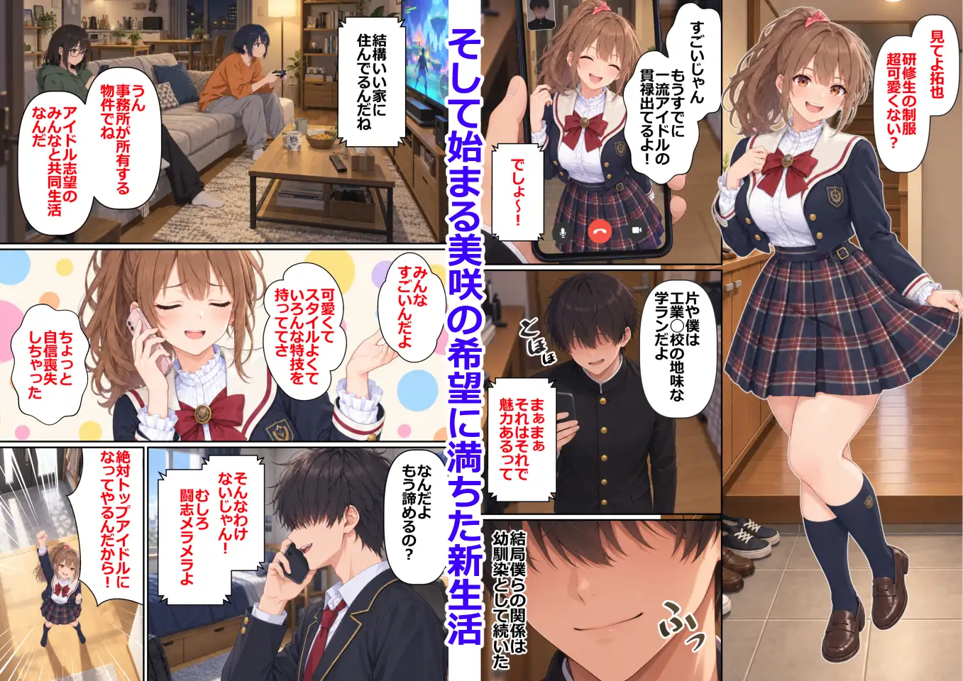 幼馴染がそこそこのアイドルになるまでに払った代償の記録 サンプル画像 3