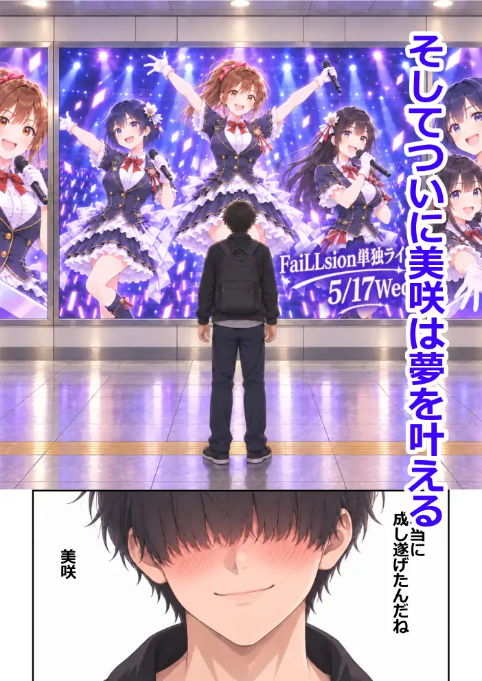 幼馴染がそこそこのアイドルになるまでに払った代償の記録 サンプル画像 5