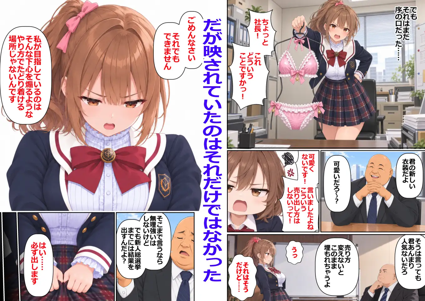幼馴染がそこそこのアイドルになるまでに払った代償の記録 サンプル画像 8