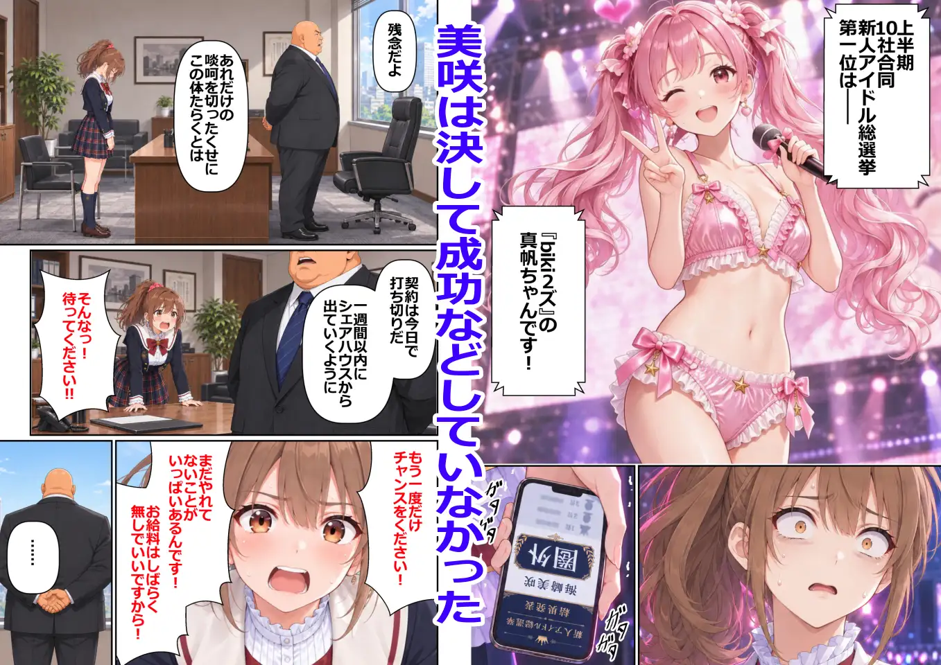 幼馴染がそこそこのアイドルになるまでに払った代償の記録 サンプル画像 9