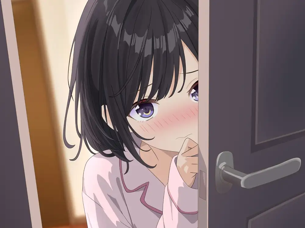 今日もエッチな音声聞いてたんですか? ～あまあま従妹の添い寝耳舐め～ 【純愛 R-15安眠 2時間/CV:眠音りまさん 】 サンプル画像1