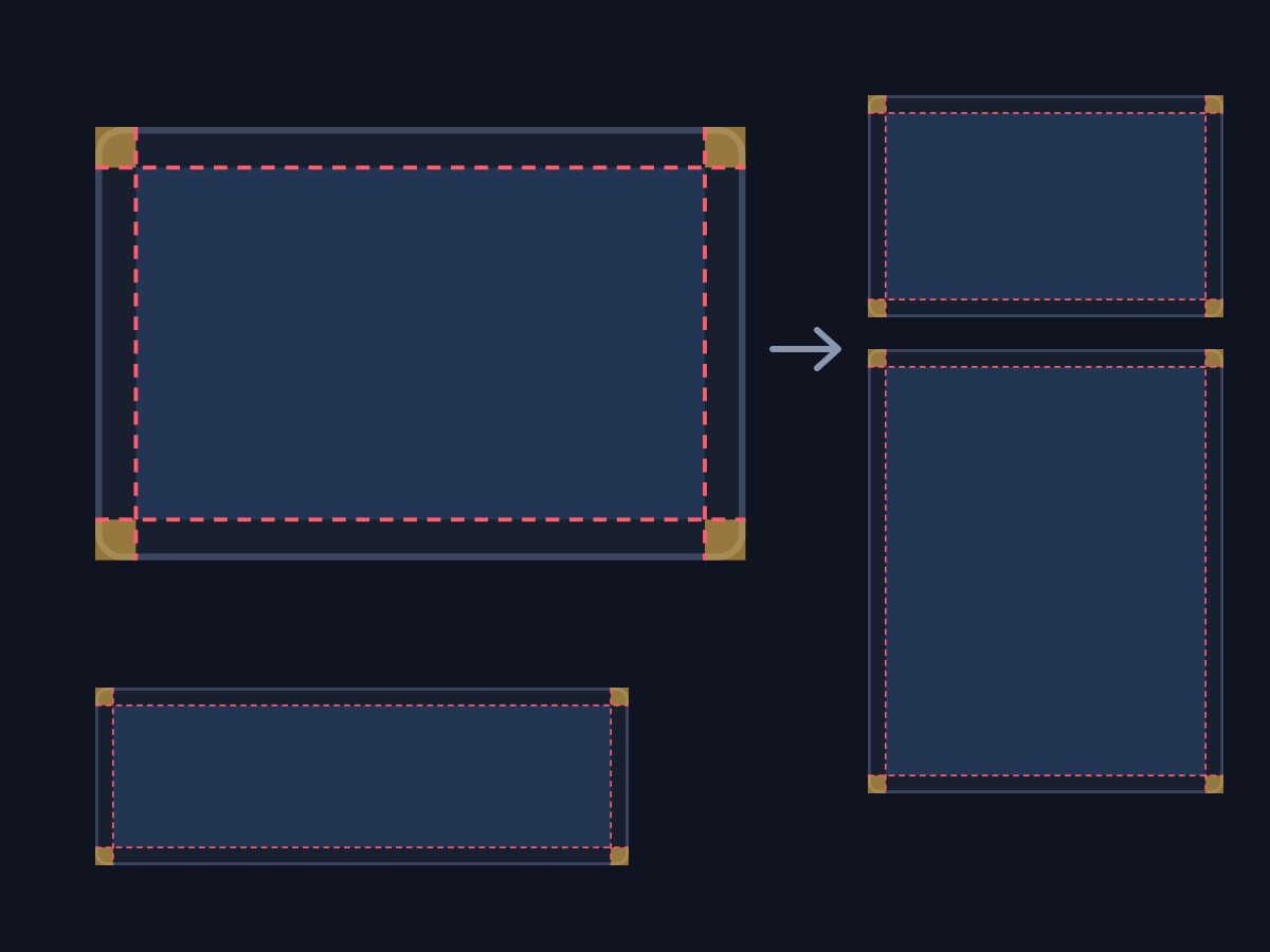 Flat UI Kit ゲーム UI 素材 88種(ダーク/ライト・SVG・9スライス値つき) 公式サンプル