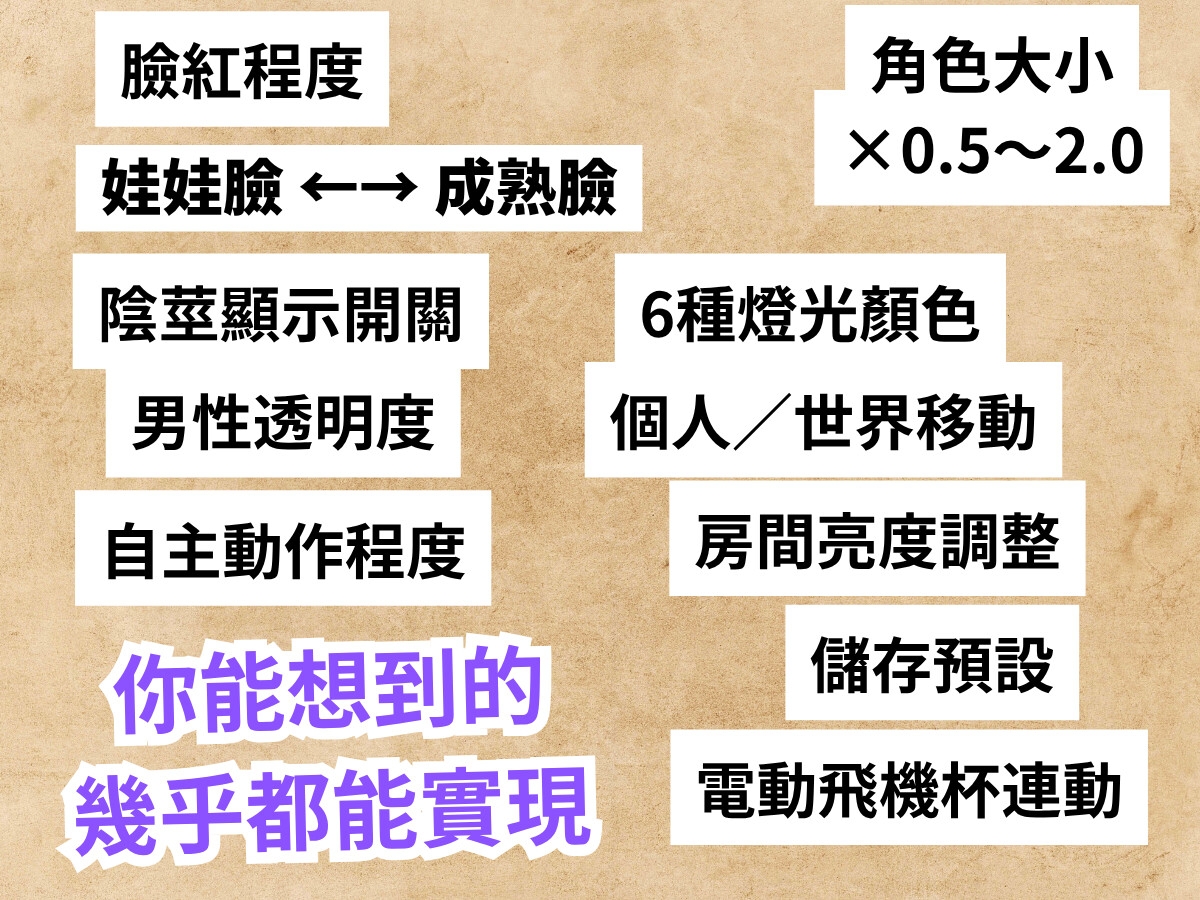 【VR】精密少女模擬器 ~生理反應×極致自訂~