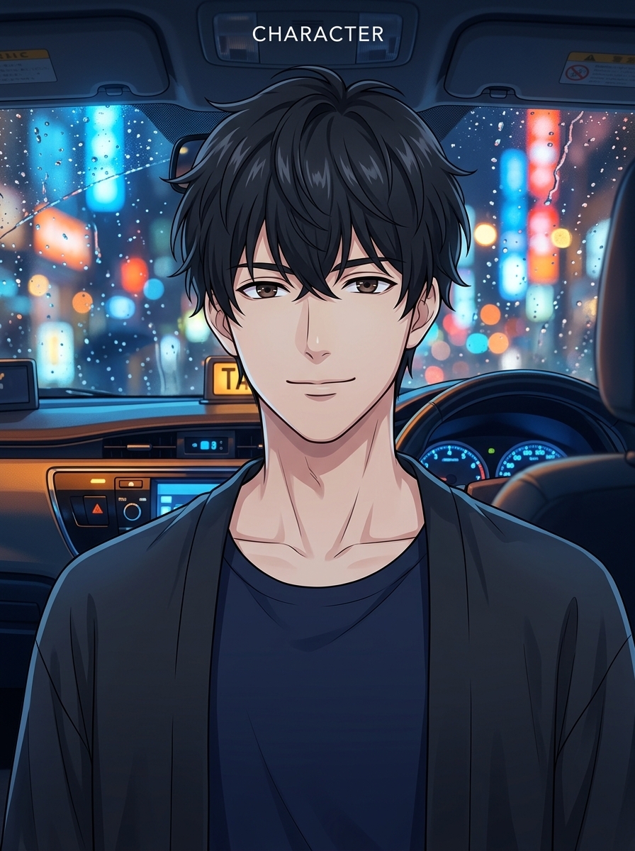 終電逃した深夜、いじわる運転手は乗せた君にだけ甘い♡〜路肩に停めた車内で関西弁の耳舐めされる、密着生中出し〜【関西弁/バイノーラル】-3画像
