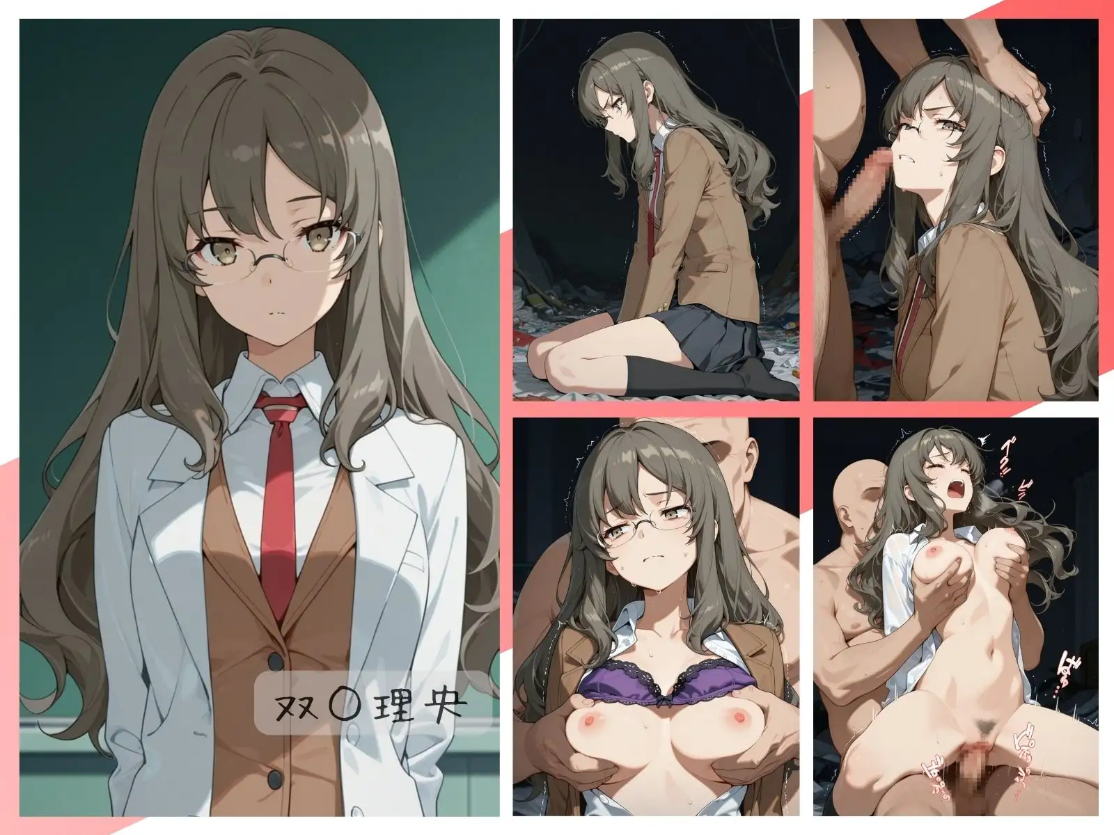 青ブタ女子わからせまとめ サンプル画像 5