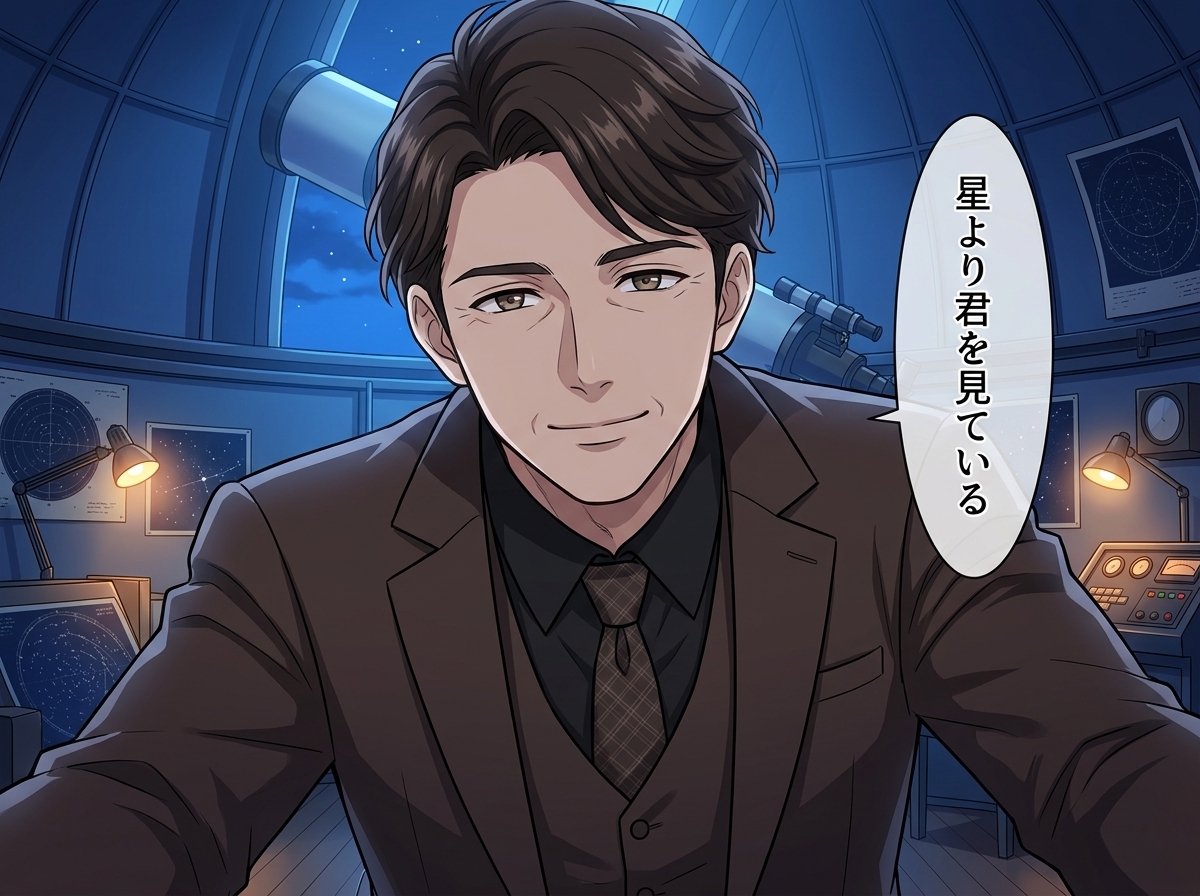 年の差天文学者は、星を測る目で君だけを見つめて甘やかす♡〜大人の余裕で丁寧に導く夜〜【年の差/溺愛/バイノーラル】-4画像