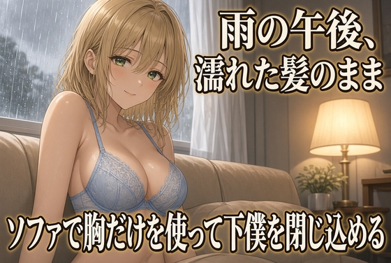 雨のソファで胸に埋められる 焦らしの夜