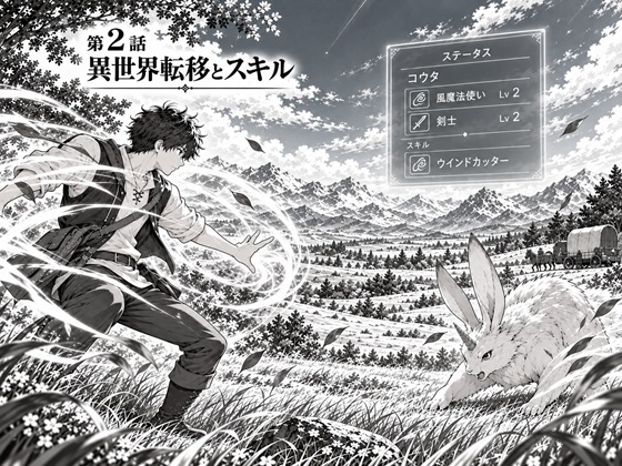 【第2話】社畜だけど転移先の異世界で【ジョブ設定スキル】を駆使して世界滅亡の危機に立ち向かう ～【最強ハーレム】を築くまで、俺は止まらねぇからよぉ！～