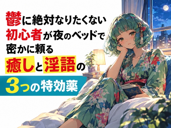 鬱に絶対なりたくない初心者が夜のベッドで密かに頼る癒しと淫語の3つの特効薬