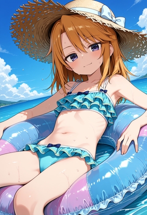 快晴！海で遊んでお泊りえっち！