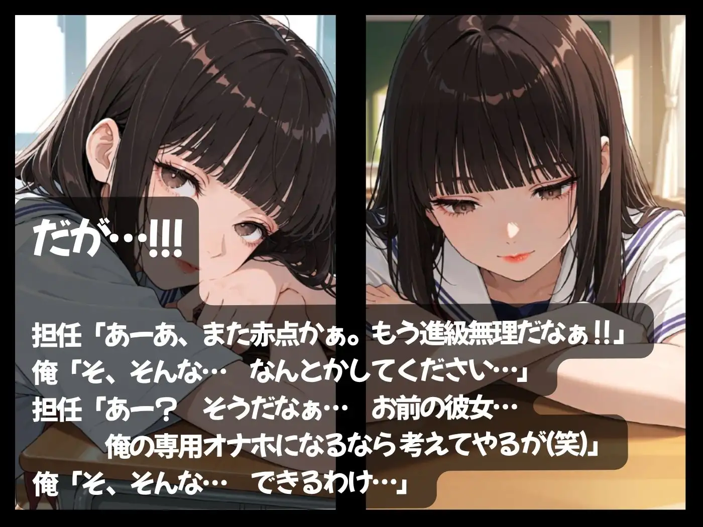 箱入りセレブな俺の彼女が担任教師のオナホになった件 サンプル画像 4