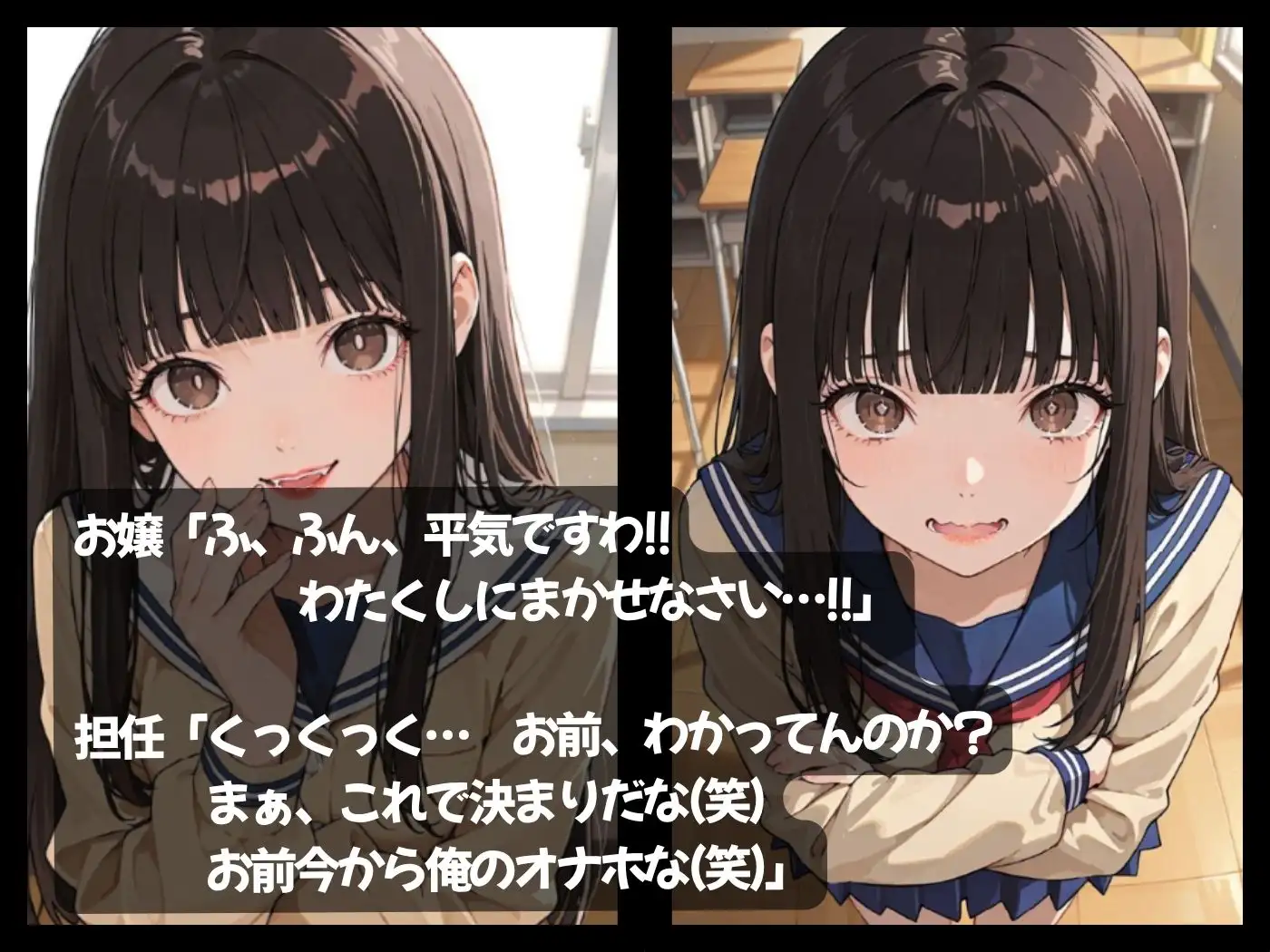 箱入りセレブな俺の彼女が担任教師のオナホになった件 サンプル画像 5