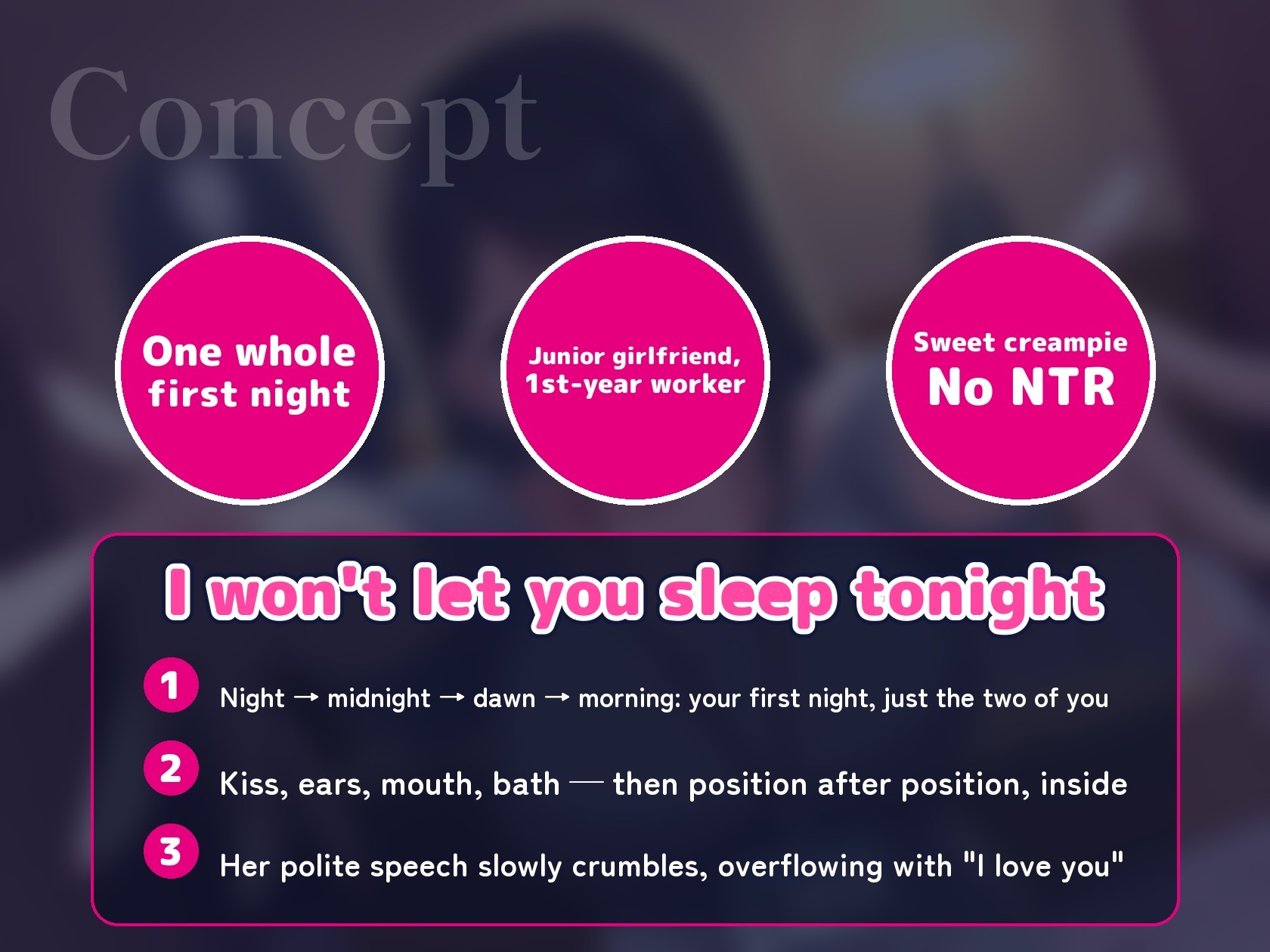 [ENG Sub] First Night Living Together: Sweet Creampie Girlfriend ASMR (No NTR)