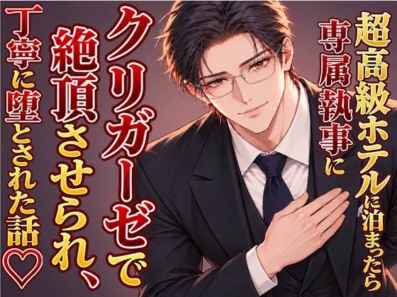 超高級ホテルに泊まったら専属執事にクリガーゼで絶頂させられ、丁寧に堕とされた話♡