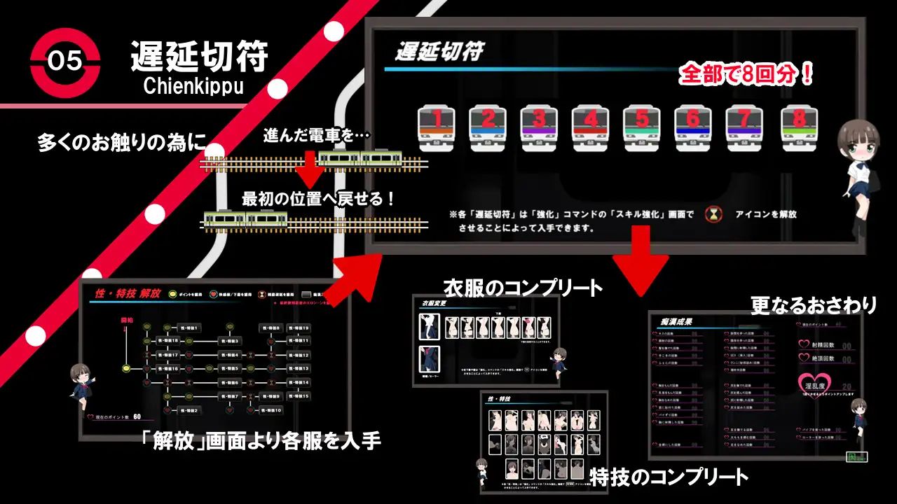 ドキドキ痴○電車2 サンプル画像5
