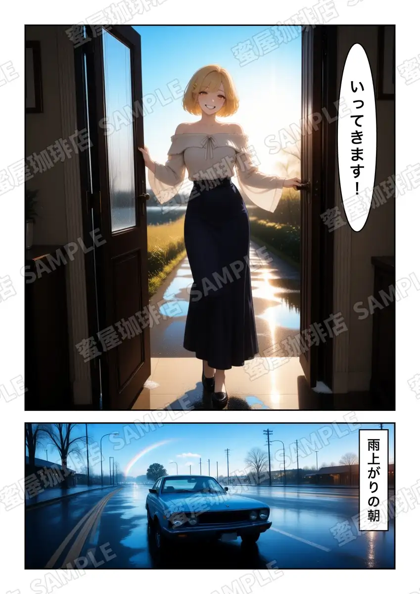 雨宿りの夜 サンプル画像 8