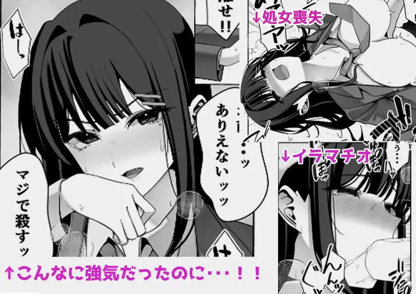 オナペットだった女子校生に脅迫されたので脅迫し返して泣くまで犯してやった サンプル画像 7