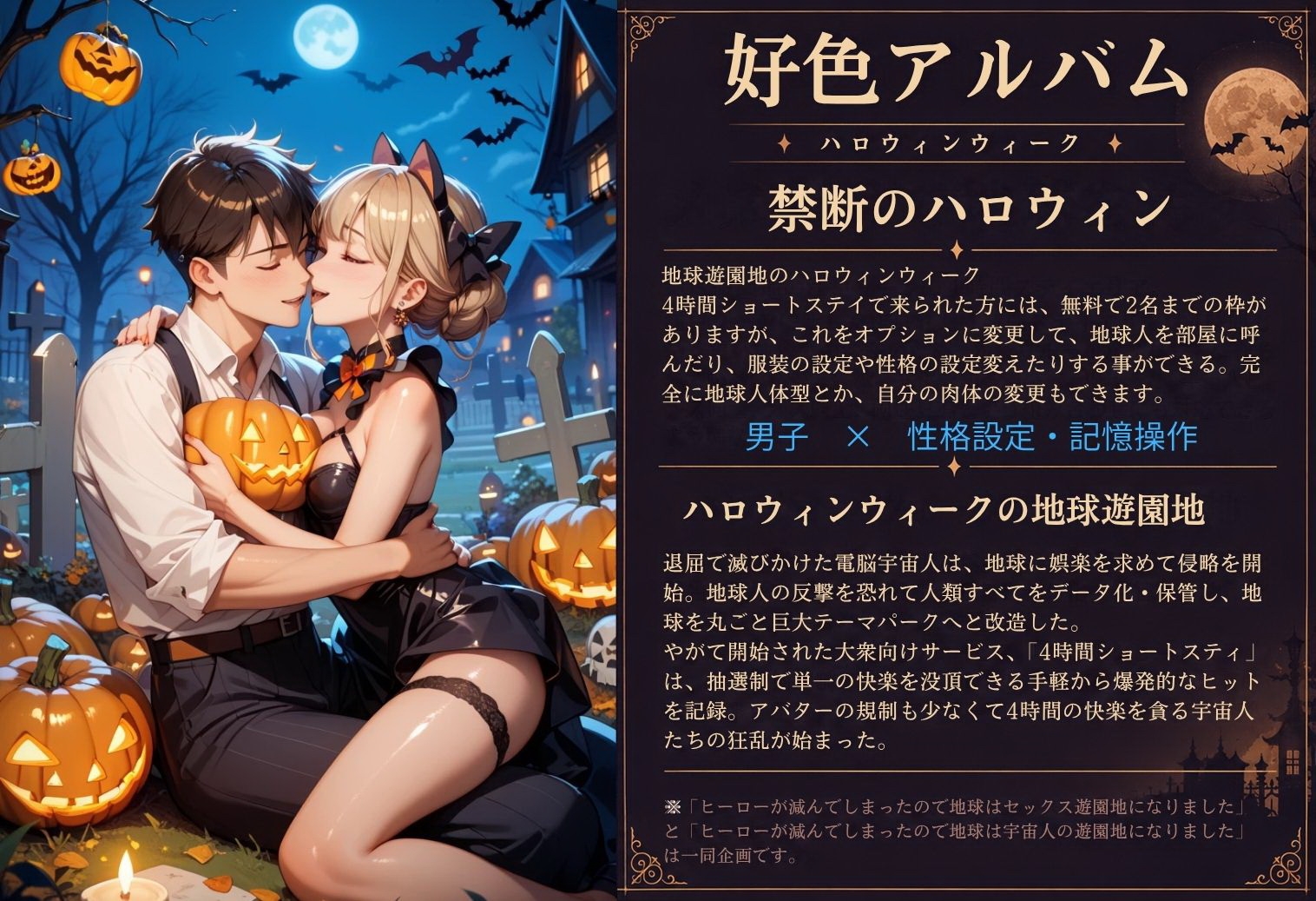 好色アルバム 禁断のハロウィン-3画像