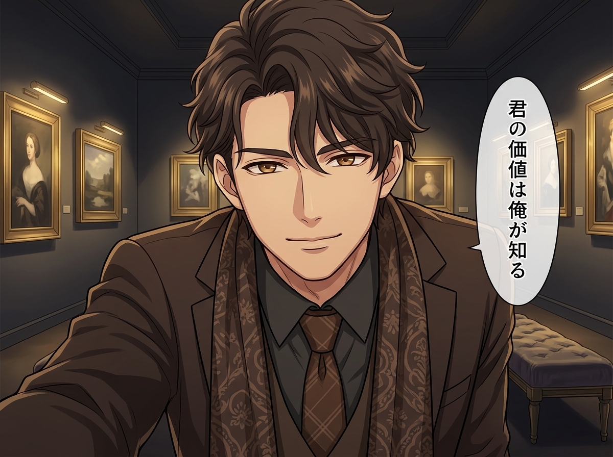 年の差画商は、絵を見る目で君の魅力だけを見出して甘やかす♡〜大人の余裕で丁寧に愛でる夜〜【年の差/溺愛/バイノーラル】-4画像