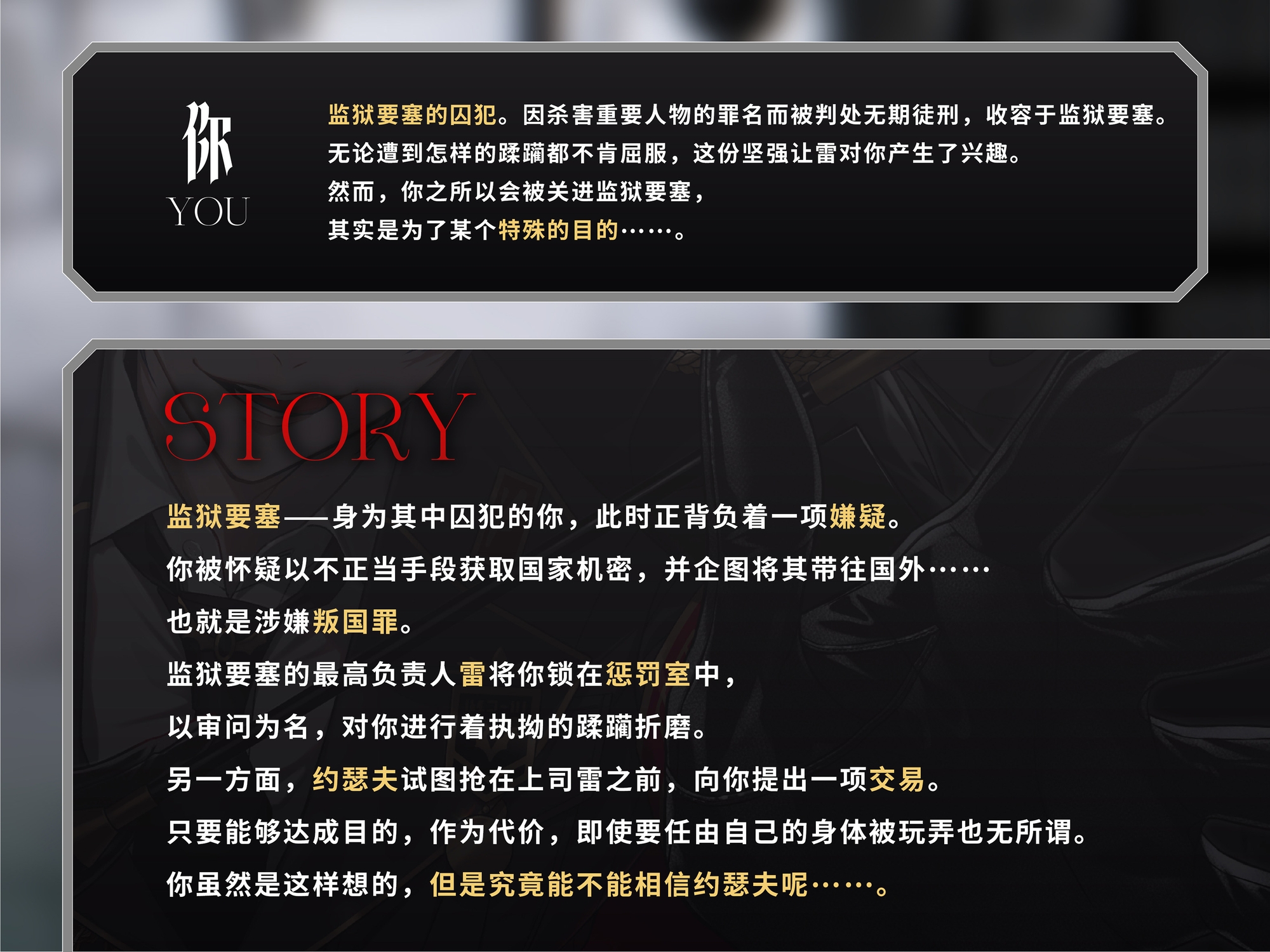 【簡中版】监狱要塞 -The Truth in the Darkness- サンプル画像3