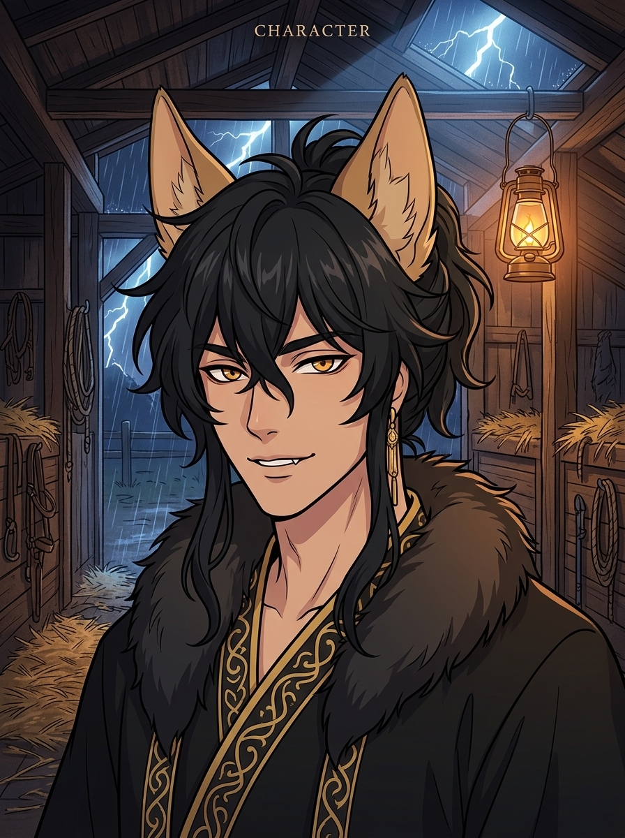 馬獣人の番にされる夜♡〜嵐の厩舎で本能が暴れ、お前だけを噛んで番う〜【獣人/本能/バイノーラル】-3画像
